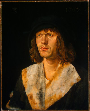 A Man, ca. 1507 (Hans Leonard Schaufelein)     (1480-1540)            National Gallery of Art, Washington, D.C.    1937.1.66 
