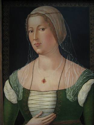 A Young Woman ca. 1508  Girolamo di Benvenuto 1470-1525    Location TBD