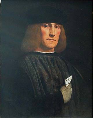 Bernardo di Salla, ca. 1509 (attributed to Giovanni Francesco Caroto) (1480-1555)Musée du Louvre, Paris    INV 885 