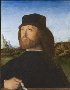A Man, ca. 1500 (Marco Basaiti) (1470-1530) Philadelphia Museum of Art John G. Johnson Collection Cat. 179 