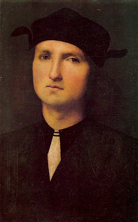 A Man, ca. 1500 (attributed to Pietro Perugino) (1446-1524)   The State Hermitage Museum, St. Petersburg, Russia 