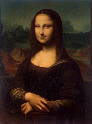 Mona Lisa copy ca. 1507 Leonardo da Vinci 1452-1519   The State Hermitage St. Petersburg Russia