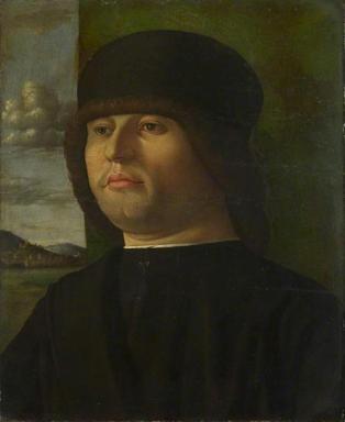 A Man, ca. 1500 (Unknown Venetian Artist) National Gallery London, NG2095 