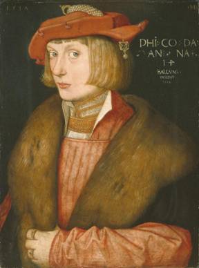 Philipp the Warlike Elector Palatine, ca. 1517 (Hans Baldung gen. Grien)  (1484-1545) Alte Pinakothek, München  INV 683 