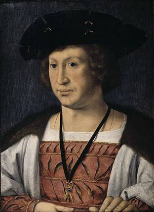 Floris van Egmond, ca. 1519    (Jan Gossaert) (1478-1532) Mauritshuis, Den Haag 