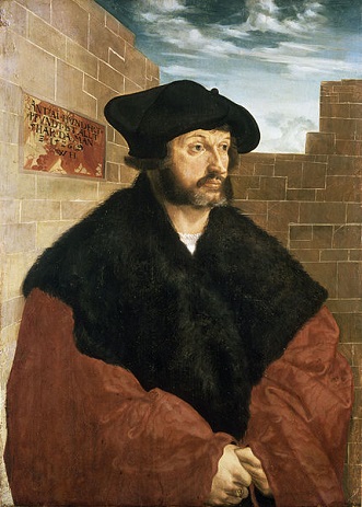 Anton Hundertpfundt, 1526 (Wolf Huber) (ca. 1485-1553)  National Gallery of Ireland, Dublin,  NGI.15  