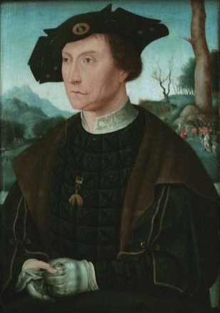 Jan van Wassenaer, ca. 1522 (after Jan Mostaert) (1475-1556)  Musée du Louvre, Paris,  M.I. 802   