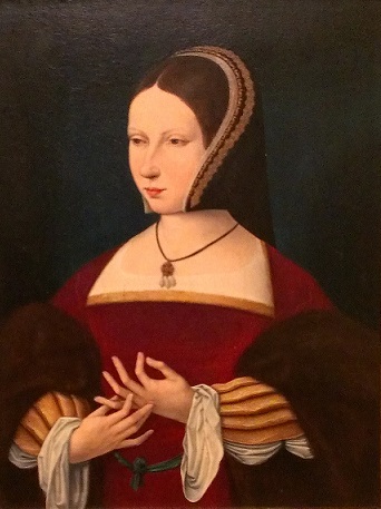 A Lady, ca. 1525 (Unknown Netherlandish Artist)  Allentown Art Museum, PA, Kress Collection, 1961.50  