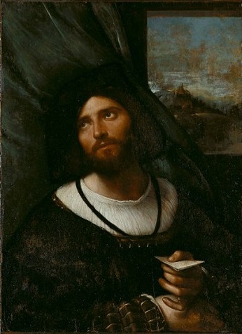 A Man from Lombardy, ca. 1527-1528 (Altobello Melone) (ca. 1490-1543)  Fogg Art Museum, Harvard University, Cambridge, MA,  1930.187 