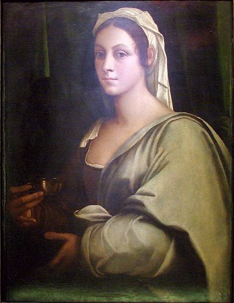 Vittoria Colonna, ca. 1520 (attributed to Sebastiano del Piombo) (ca. 1485-1547)  Location TBD