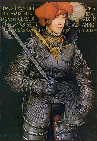 Joachim II Hector, Crown Prince-Elector of Brandenburg, 1520 (Lucas Cranach the Elder) (1472-1553)    Jagdschloss Grunewald, Berlin