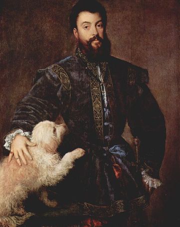 Federico II Gonzaga Duke of Mantua at 25, ca. 1529  (Titian) (1488-1576) Museo del Prado, Madrid  No. 60