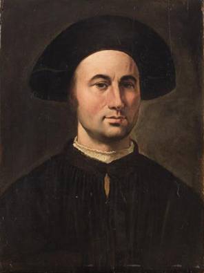 A Man,  ca. 1520  (Unknown Central Italian Artist)   Kunsthistorisches Museum, Wien GG_2159 