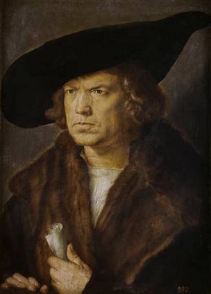 A Man, 1521   (Albrecht Dürer) (1471-1528) Museo del Prado, Madrid  P02180 
