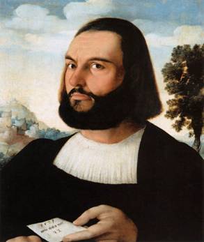 A Man, ca. 1521 (Jan van Scorel) (1495-1562)    Musée du Louvre, Paris   