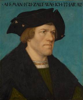 A Man at 33 y.o., ca. 1521  (Hans Maler) (1500-1529) Kunsthistorisches Museum, Wien GG_884         
