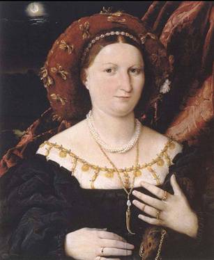 A Lady, ca. 1523 (Lorenzo Lotto) (1480-1556) Location TBD  