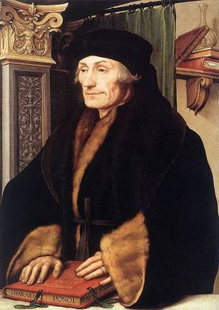Erasmus in Basel ca. 1523 Hans Holbein the Younger 1497-1543   The National Gallery London 