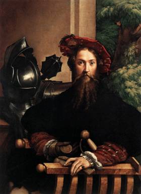 Gian Galeazzo Sanvitale, Count of Fontanellato, 1524 (Parmagianino) (1503-1540) Museo di Capodimonte, Napoli  
