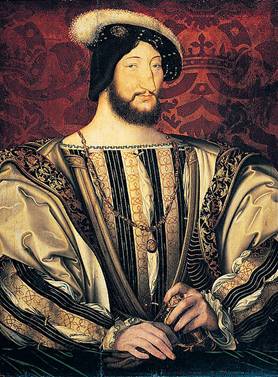 Francis I King of France at 31, ca. 1525 (Jean Clouet) (1480-1541) Location TBD