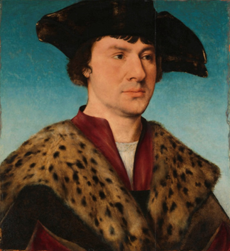 A Man,  ca. 1520-1530 (Joos van Cleve)(1485-1541)   Rijksmuseum, Amsterdam  SK-A-165  