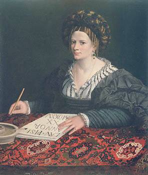 Laura Pisani at 20 years old, 1525 (circle of Dosso Dossi) (1490-1542) J. Paul Getty Museum, Los Angeles, CA  78.PA.226     