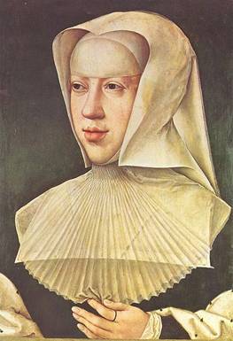 Margaret of Austria, ca. 1526  (Bernard van Orley) (1487-1541)   Koninklijke Musea voor Schone Kunsten van België   INV 4059 