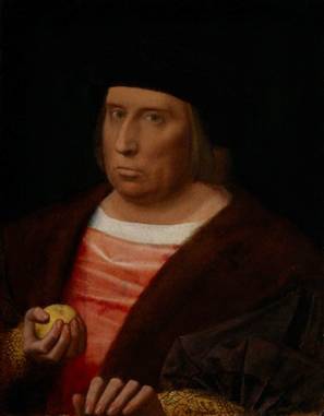 John Bourchier, 2nd Baron Berners, ca. 1520-1526 (attributed to Abrosius Benson) (1495-1550) National Portrait Gallery, London  4953 