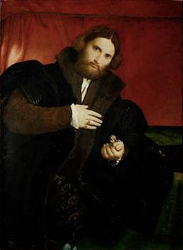 Leonino Brembate?,  ca. 1524-1525  (Lorenzo Lotto) (1480-1556) Kunsthistorisches Museum, Wien  GG_265   