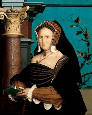 Mary Wooten, Lady Guildford, ca. 1527   (Hans Holbein the Younger) (1497-1543)  St. Louis Art Museum 1:1943 