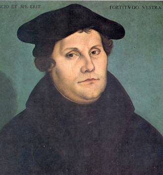 Martin Luther, ca. 1529  (Lucas Cranach the Elder) (1472-1553) Location TBD