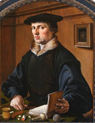  Pieter Gerritsz Bicker? at 34 years old, ca. 1529  (Maarten van Heemskerck) (1498-1574) Rijksmuseum, Amsterdam   SK-A-3518       