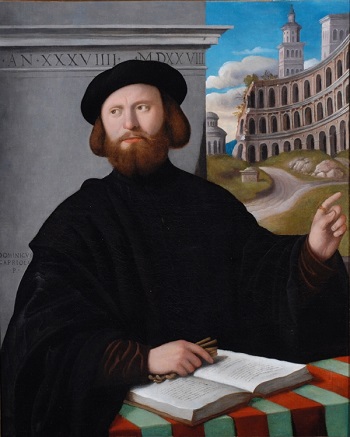 Lelio Torelli, 1528 (Domenico Caprioli) (1494-1528)   The Bowes Museum, Barnard Castle, Durham 

