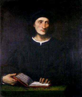 A Man, Musician, 1529 (Lorenzo Lotto) (1480-1556) Location TBD