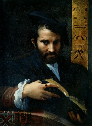 A Man, 1526 (Parmigianino) (1503-1540) York Art Gallery, North Yorkshire 
