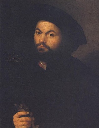 Self-Portrait possible ca. 1522 Francesco Torbido 1482-1562   Pinacoteca di Brera Milano 