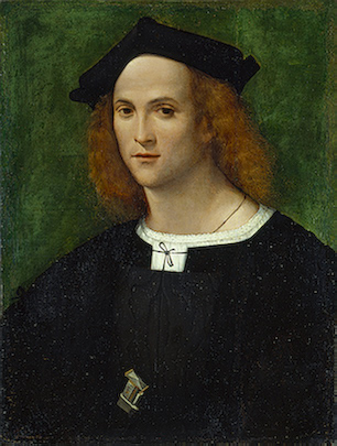 A Young Man, ca. 1515-1525  (Andrea del Brescianino) (ca. 1487-1525) State Hermitage Museum, St. Petersburg  