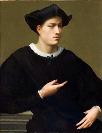 A Young Man, ca. 1520 (Franciabigio) (1482-1525)  Philbrook Museum of Art, Tulsa, OK  Kress Collection K-212