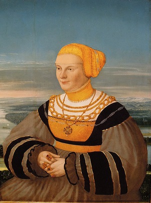 Anna von Holzhauzen, 1535 (Conrad Faber von Creuznach) (fl. 1524-1553) Städel Museum, Frankurt am Main
