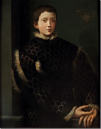 Cosimo I de Medici, future Grand Duke of Tuscany, 1531 (Ridolfo Ghirlandaio) (1483-1561)  Galleria degli Uffizi, Firenze