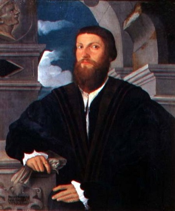 Doctor Cogniati, 1534 (Paolo Pino) (fl. 1534-1565)  Galleria degli Uffizi, Firenze 