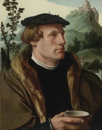 Mercurino Gattinara ca. 1530  Jan Cornelisz Vermeyen   1500-1559    Koninklijke Musea voor Schone Kunsten van België Brussel