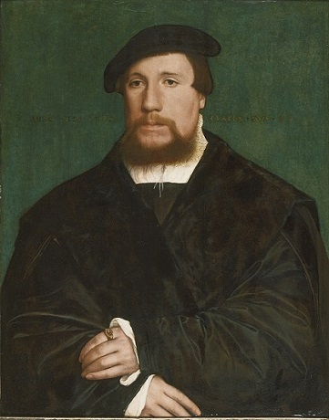 A Hanseatic Merchant, 1538 (Hans Holbein the Younger) (1497-1543) Yale University Art Gallery, New Haven, CT, 1977.187