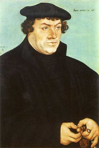 Johannes Bugenhagen, 1532 (Lucas Cranach the Elder) (1472-1553)  Kirchenkreis alt Hamburg 