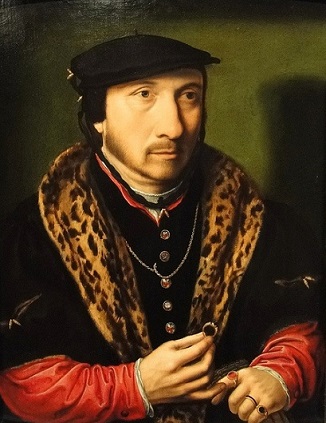 A Man,  ca. 1530  (attributed to Ambrosius Benson) (ca. 1495-1550)  Compton Verney House, Warwickshire  