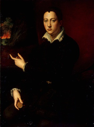 Cosimo I Medici,  1537  (attrib. Bronzino) (1503-1572) State Hermitage Museum, St. Petersburg