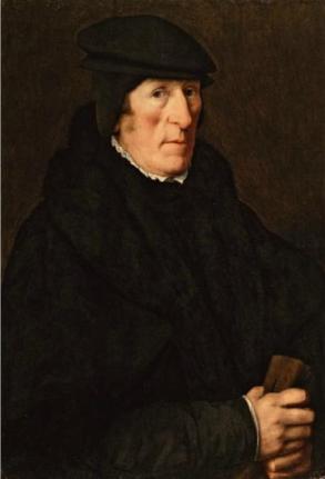 A Gentleman, ca. 1530-1535   (Jan van Scorel) (1495-1562)   Weiss Gallery,  London