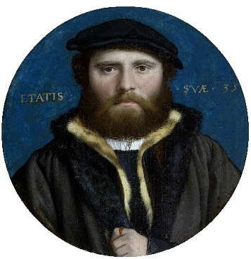 Hans of Antwerp, 1532(Hans Holbein the Younger)    (1497-1543)   Victoria and Albert Museum, London, P.158-1910  