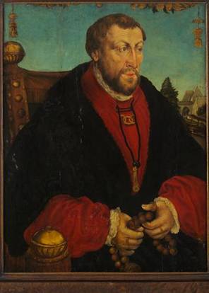 Pfalzgraf Wolfgang?, ca. 1525-1530 (attributed to  Hans Wertinger) (1465-1533) Kunsthistorisches Museum, Wien GG_5635     