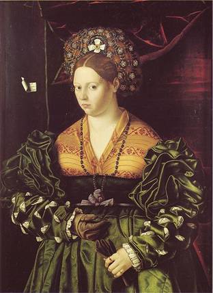 A Lady, ca. 1530 (Bartolomeo Veneto) (1470-1531) Timken Museum of Art, San Diego, CA